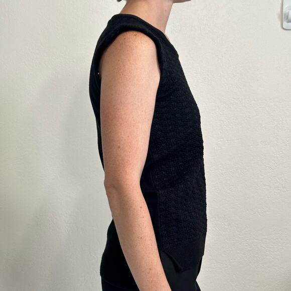 Piece D’Anarchive Wool Sweater size XS Midnight Blue Removable Sleeves Rare - Picture 11 of 14